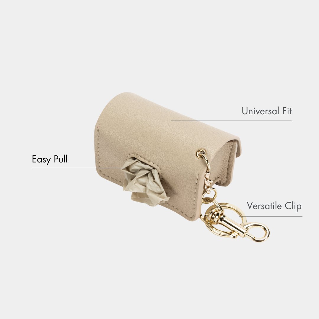 Waste Bag Holder - Vegan Leather - Bag Dispenser